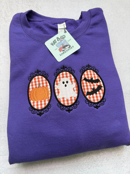 Halloween Vintage Frames Sweatshirt