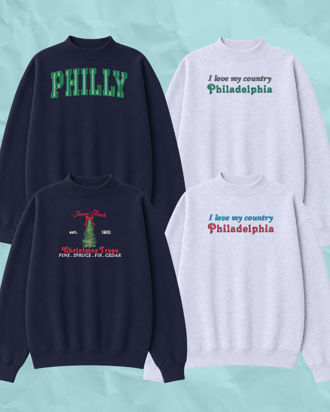 Mockneck Sweatshirts - PREORDER!