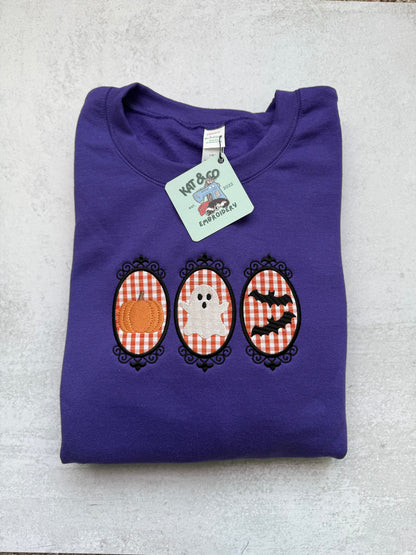 Halloween Vintage Frames Sweatshirt