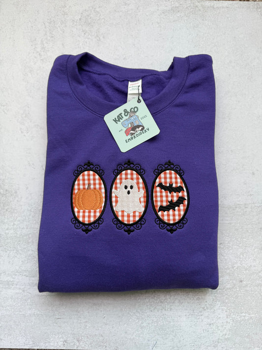 Halloween Vintage Frames Sweatshirt