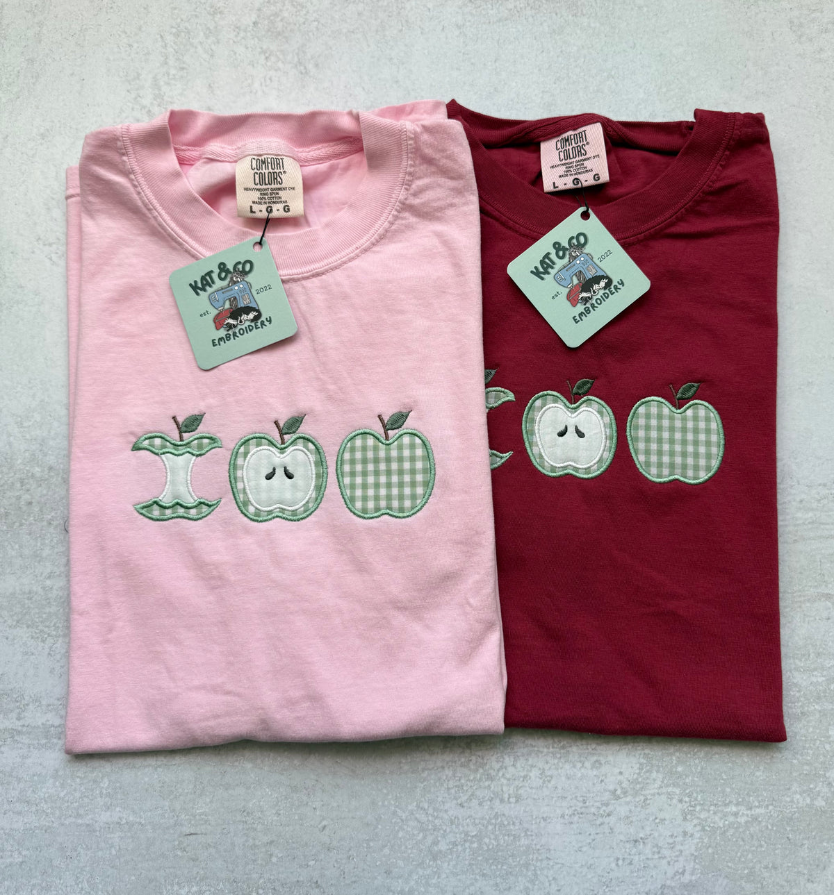 Green Apple Gingham T-shirt