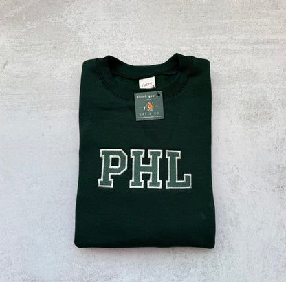 Customizable Football Team City Initials Sweatshirt | Personalized with Your Team’s City and Colors | Unique Inner and Outer Color Options