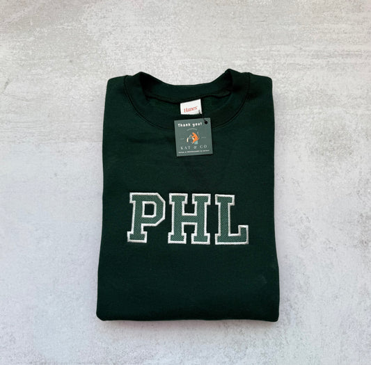 Customizable Football Team City Initials Sweatshirt | Personalized with Your Team’s City and Colors | Unique Inner and Outer Color Options