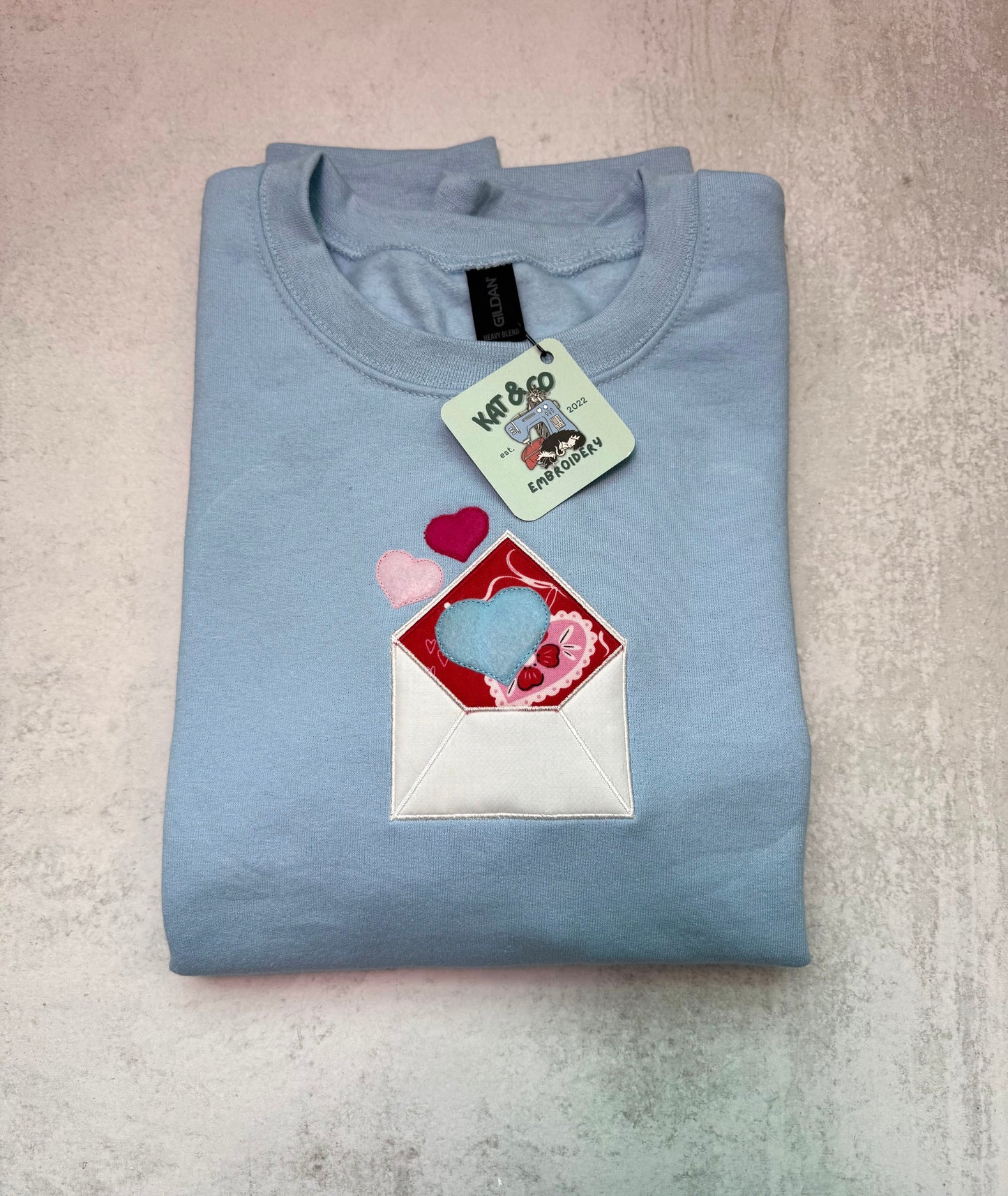 Love Letter Appliqué Sweatshirt