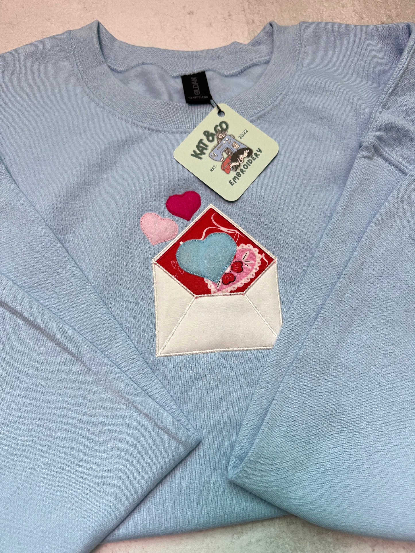 Love Letter Appliqué Sweatshirt