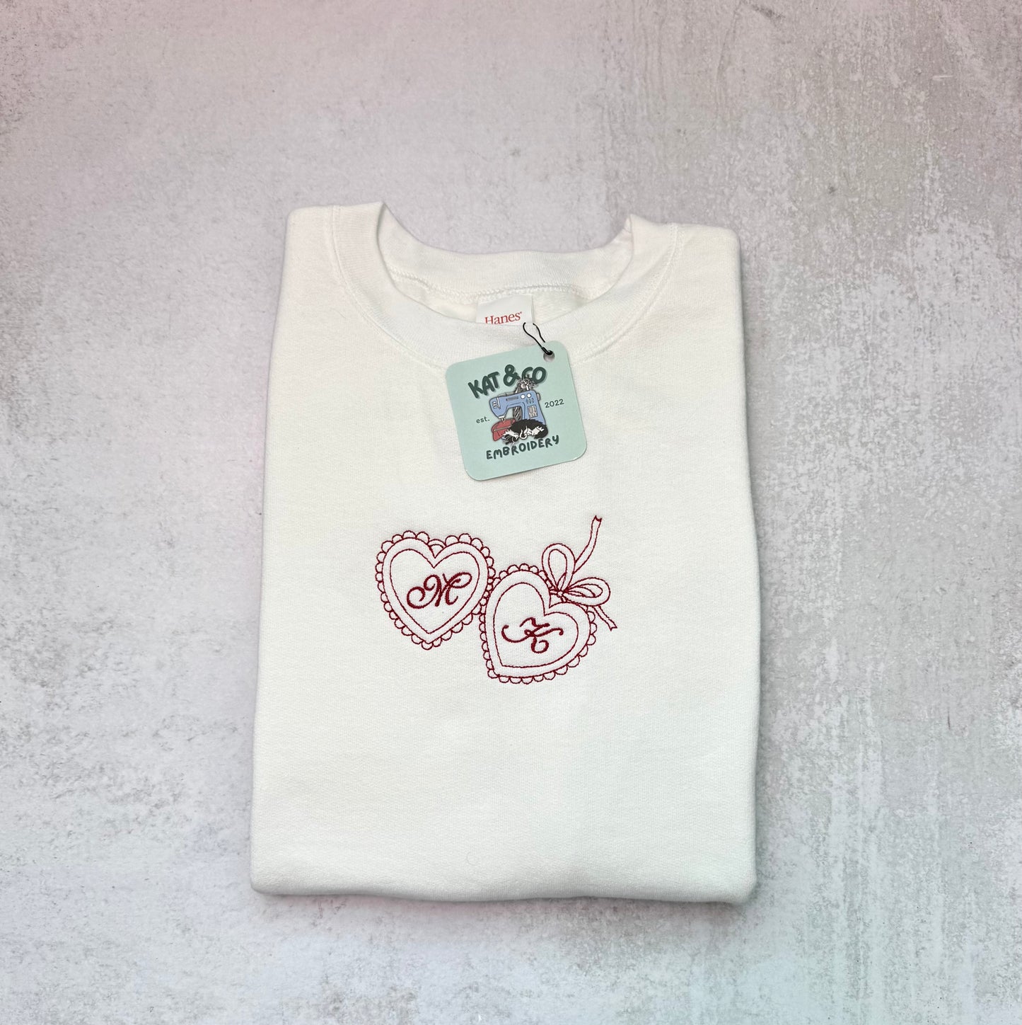 Personalized Valentine Locket Sweatshirt