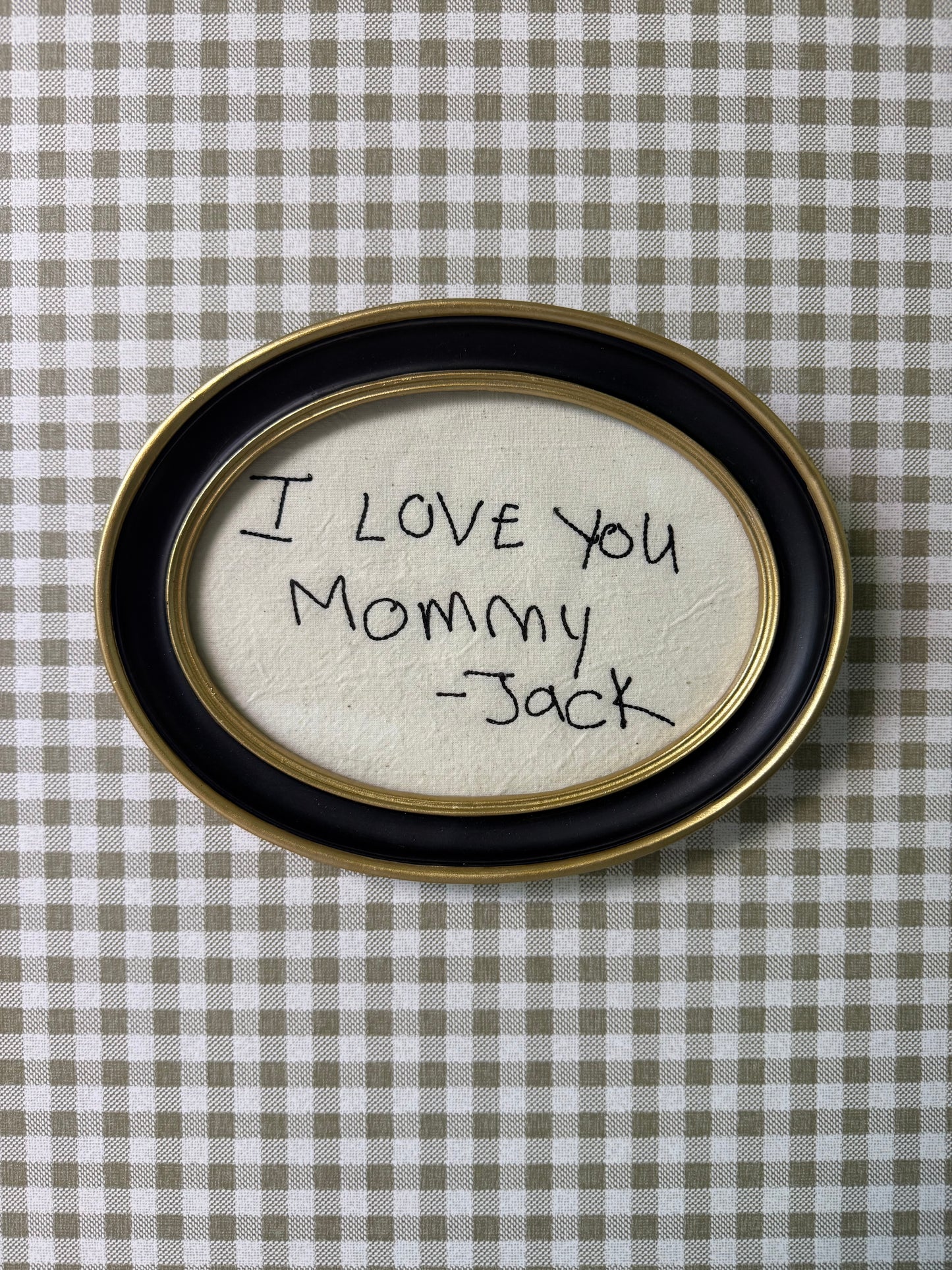 Custom Handwriting Embroidery, Handwriting Replica, Personalized Handwritten Message, Recipe Embroidery, Memorial Keepsake