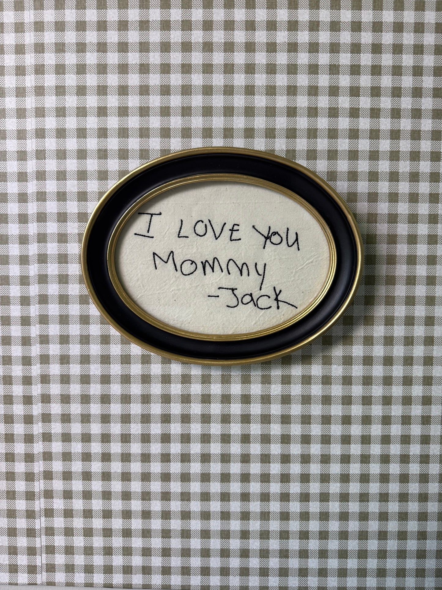 Custom Handwriting Embroidery, Handwriting Replica, Personalized Handwritten Message, Recipe Embroidery, Memorial Keepsake