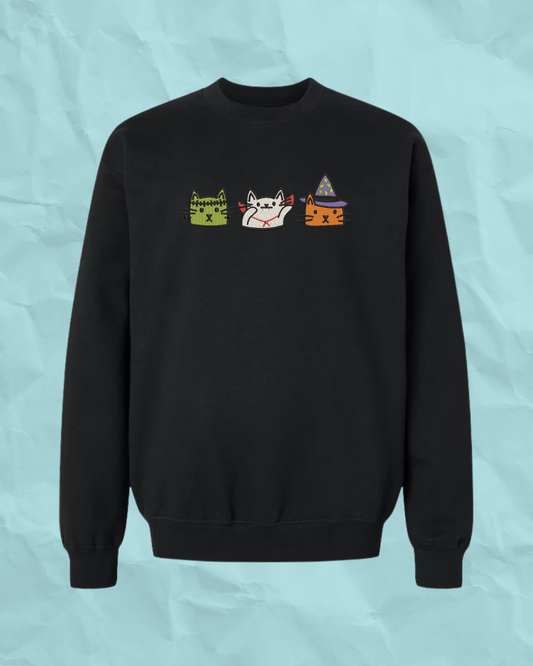 Children's - Halloween Cat Sweatshirt