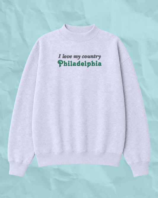 I love my country, Philadelphia Mockneck